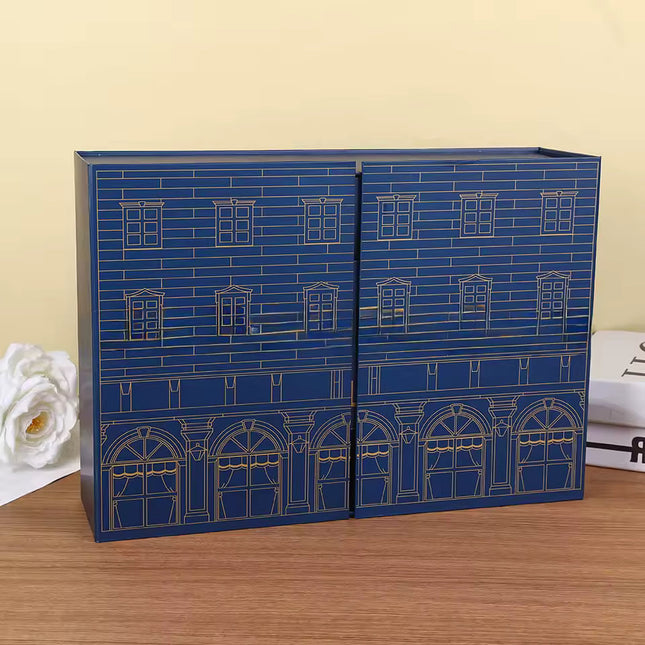 Calendario de Adviento con caja 24 sorpresa azul - Masculino